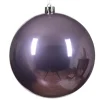 * Pallina Di Natale D.14 Cm Colore Lilla