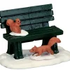 LEMAX Panchina Nel Parco In Inverno - Park Bench In Winter