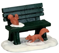LEMAX Panchina Nel Parco In Inverno - Park Bench In Winter