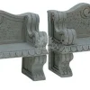 LEMAX Panchine Di Pietra - Stone Bench Set Da 2