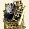 * Pastore Con Scale Con Movimenti 10Cm