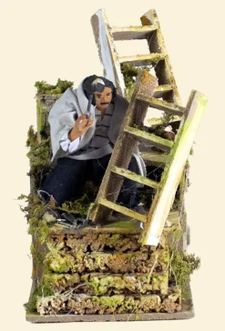 * Pastore Con Scale Con Movimenti 10Cm