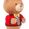 * Peluchesorso Colyn Con Cappello E Vestito Rosso 22X48H