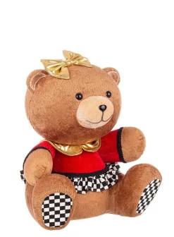 * Peluchesorso Colyn Seduto Vestito Rosso 28X33H