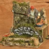 * Pescatore Con Movimenti 10Cm
