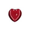* Piattino Cuore Rosso In Vetro