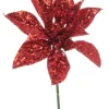 * Pick Poinsettia Rossa H22,5Cm