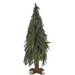 * Pinetto Verde Glitter 45Cm Con Base
