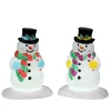 LEMAX Pupazzi Di Natale Illuminati - Holly Hat Snowman