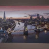 * Quadro Scena A Led Tower Bridge Londra H38Cm