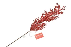 * Ramo Con Bacche Rosse 65Cm