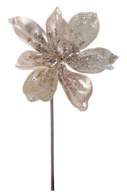 * Ramo Con Magnolia Champagne 18Xh40Cm