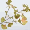 * Ramo Di Ginkgo Decorativo 84Cm Verde