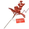 * Ramo Glitterato 30Cm Rosso