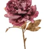 * Ramo Oro Con Peonia Rosa 70Cm