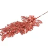 * Ramo Rosso Con Glitter 58Cm