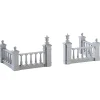 LEMAX Recinto Della Piazza - Plaza Fence Set Da 4