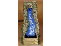 * Ruscello Con Pompa 17X10Cm Per Presepe