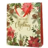 * Sacchetto Regalo Natalizio Con Scritta
