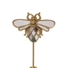 * Scarabeo In Resina Su Base Oro 15,5X9X26,5Cm