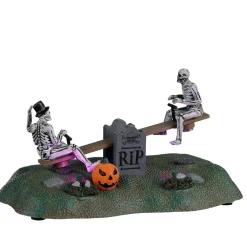 LEMAX Scheletri Su Altalena - Tombstone See-Saw