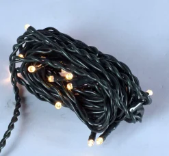 * Serie 20 Led 5 Mm Bianco Caldo 20/150Cm 220V Per Presepe