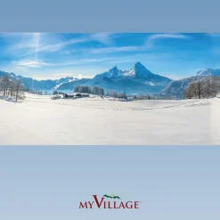 MYVILLAGE Sfondo Poster Alpi 150X75Cm
