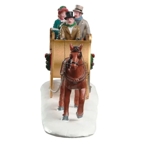 LEMAX Slitta Con Cavallo - Victorian Sleigh Ride