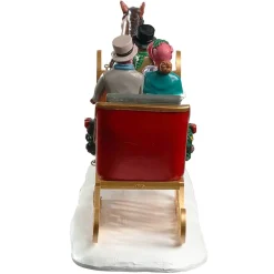 LEMAX Slitta Con Cavallo - Victorian Sleigh Ride