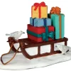 LEMAX Slitta Con Regali - Sled With Presents