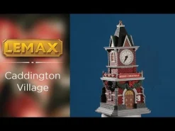 LEMAX Torre Dell'Orologio Addobbata- Tannenbaum Clock Tower