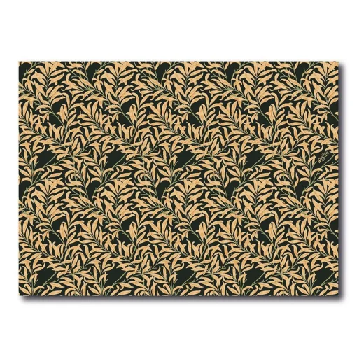 * Tovaglietta Americana Foglie Beige 45X30Cm