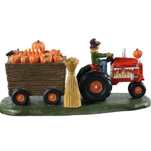 LEMAX Trattore Con Zucche - Pumpkin Haul Countdown