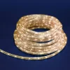 * Tubo 480 Led Bianco Caldo 8 Giochi Di Luce 20 Metri