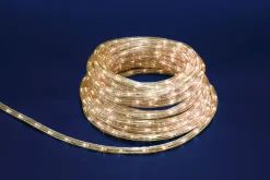* Tubo 480 Led Bianco Caldo 8 Giochi Di Luce 20 Metri