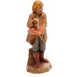 FONTANINI Venditore Di Gioielli12Cm Statuetta In Resina