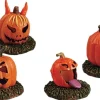LEMAX Zucche Terrificanti - Pumpkin People, Set Of 6
